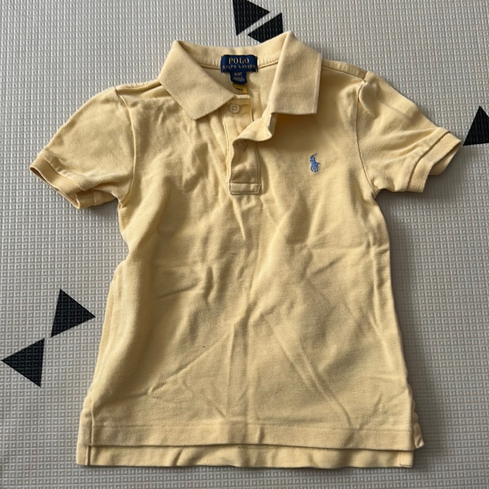 Polo Ralph Lauren soft yellow size 4T